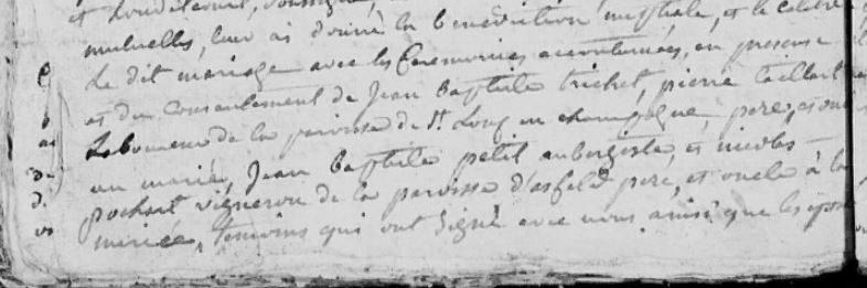 Mariage Jean Baptiste Trichet Marguerite Petit 2.jpg